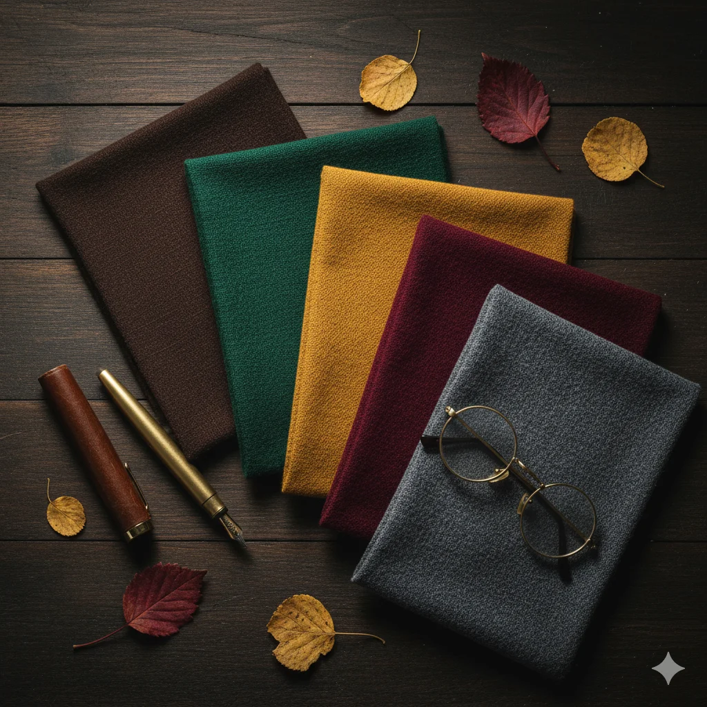Cozy Fall Dark Academia Color Palette