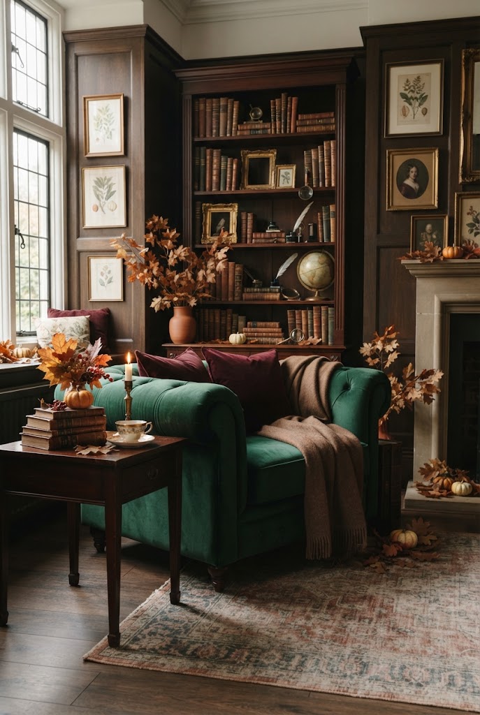 Cozy Fall Dark Academia Décor Ideas