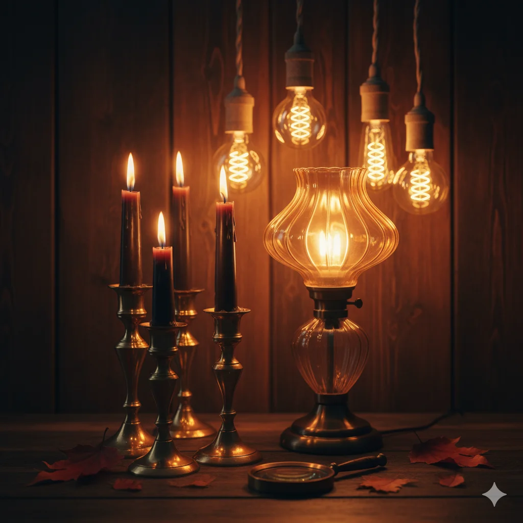 Dark Academia Lighting for Fall Coziness
