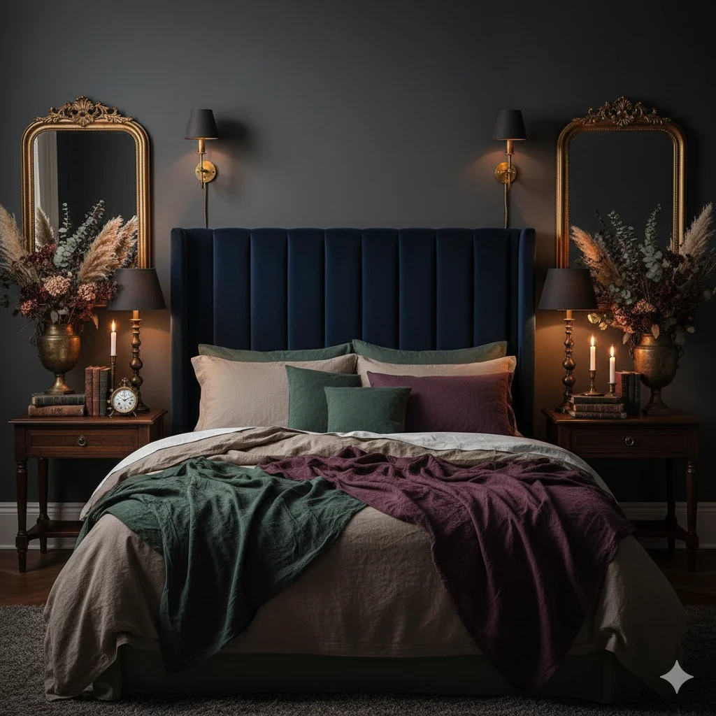 moody bedroom décor ideas