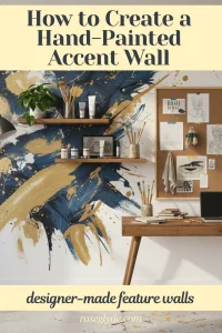 How to Create a Hand-Painted Accent Wall That Looks Designer-Made