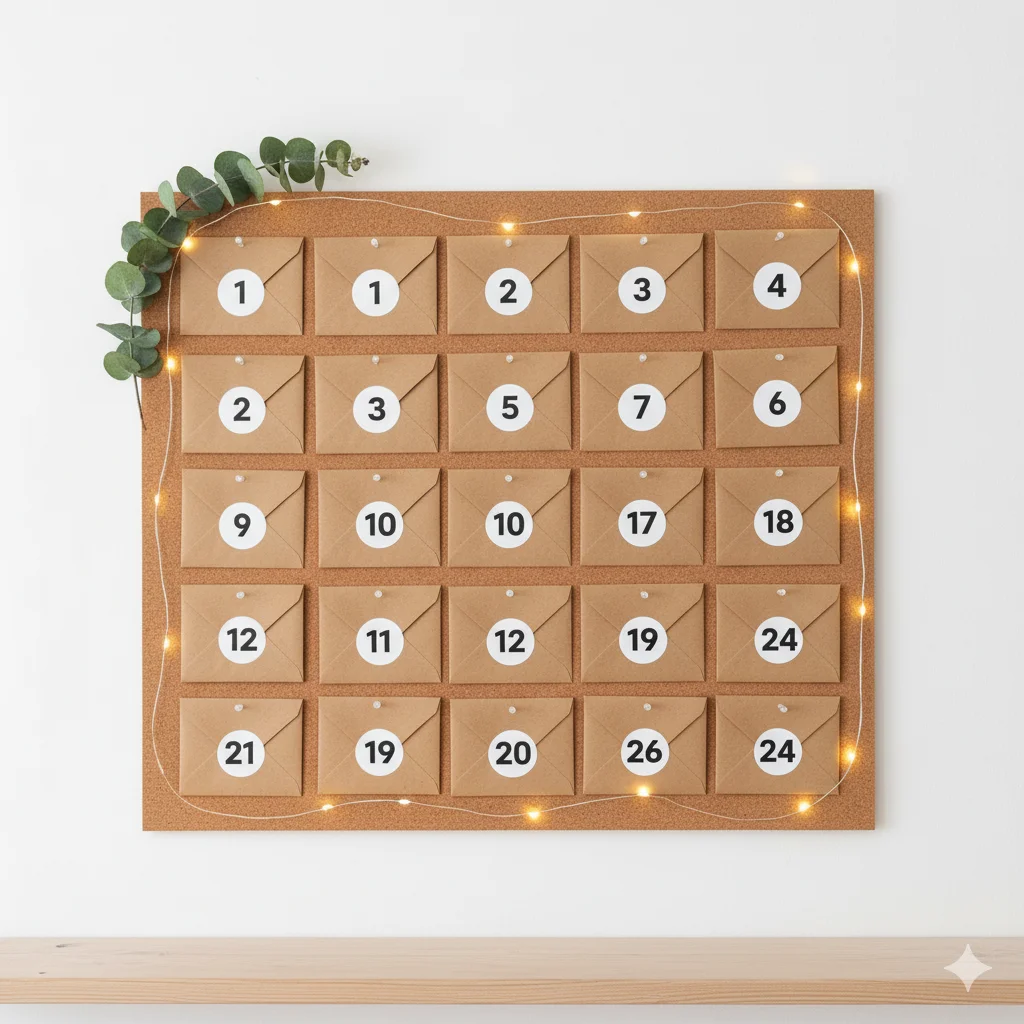 Envelope Wall Calendar
