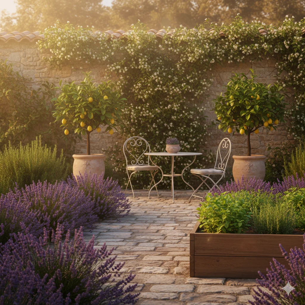 French Countryside Garden The Fragrance of Provence