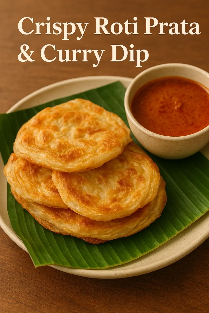  Singaporean Quick and Easy Recipes: Roti Prata with Curry Dip