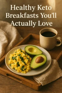 Low Carb Keto Breakfast Recipes for Healthy Weight Loss & Clean Eating