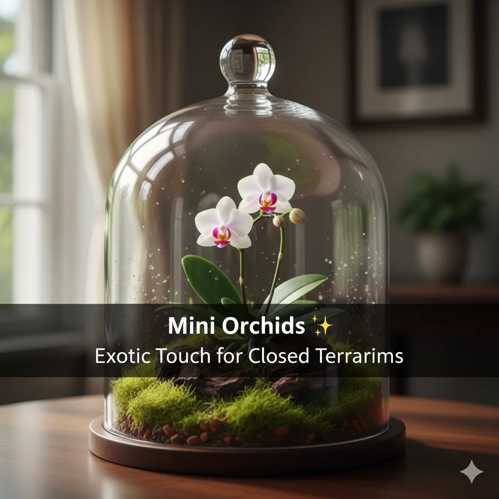 Miniature Orchids Best Plants for Closed Terrariums