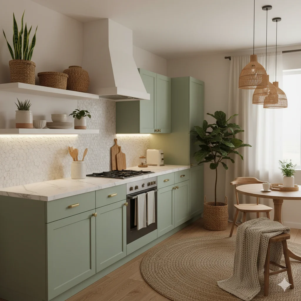kitchen styling ideas with affordable kitchen accessories for renter-friendly decor