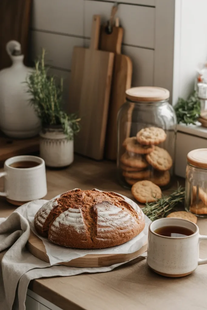 Cottagecore Winter Aesthetic Kitchen Nook 