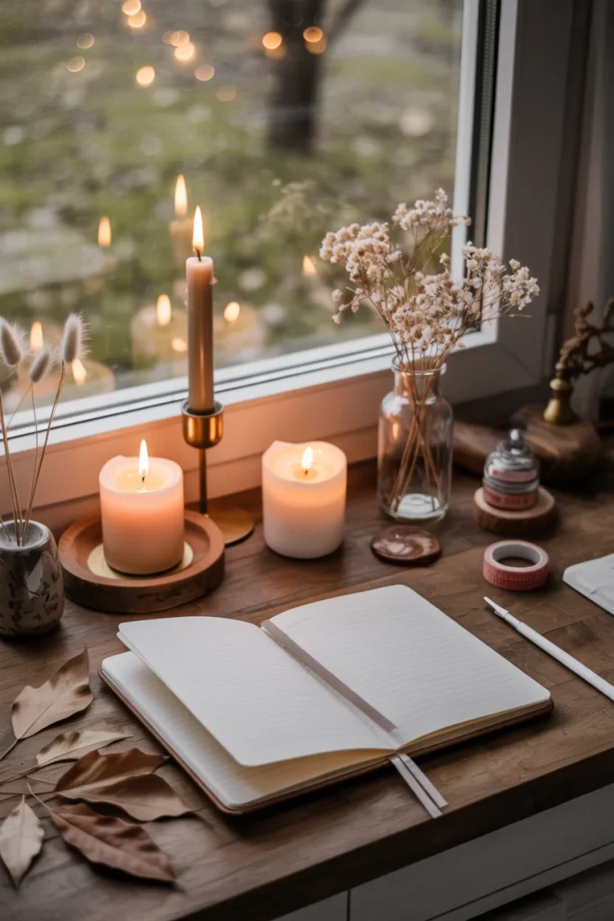 Rustic Craft or Journal Station