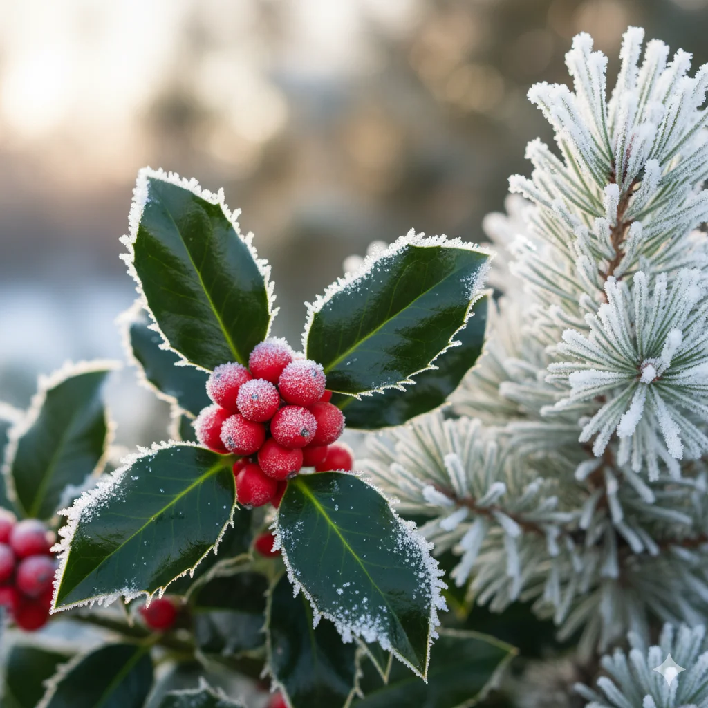 holly plant 
Seasonal Plants for Fall and Winter Interest