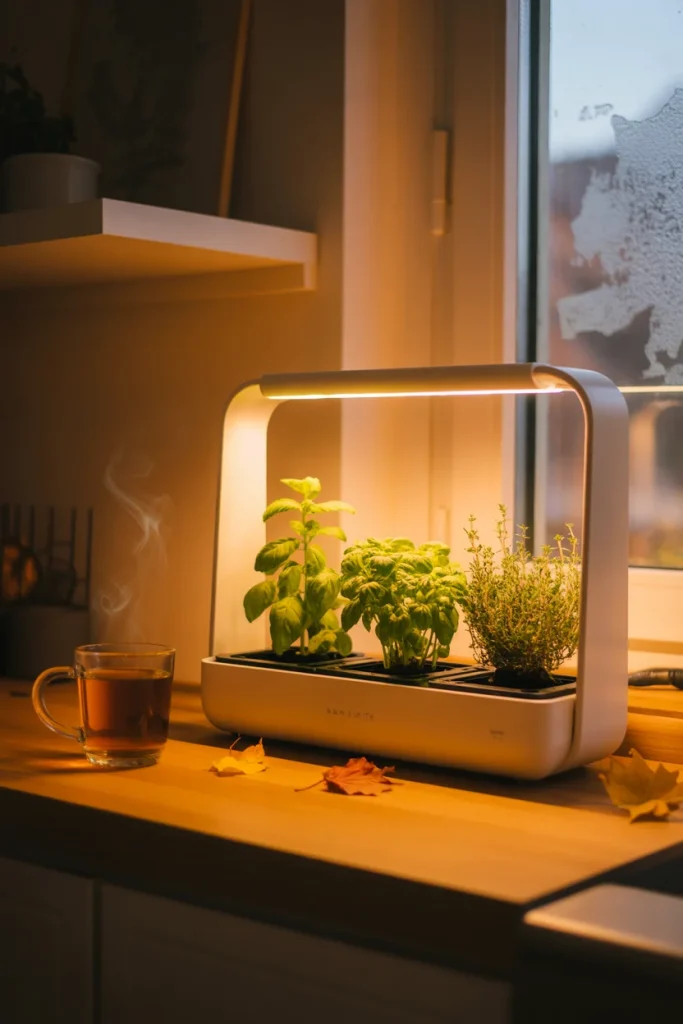 Hydroponic System for Indoor Gardening in Winter Season