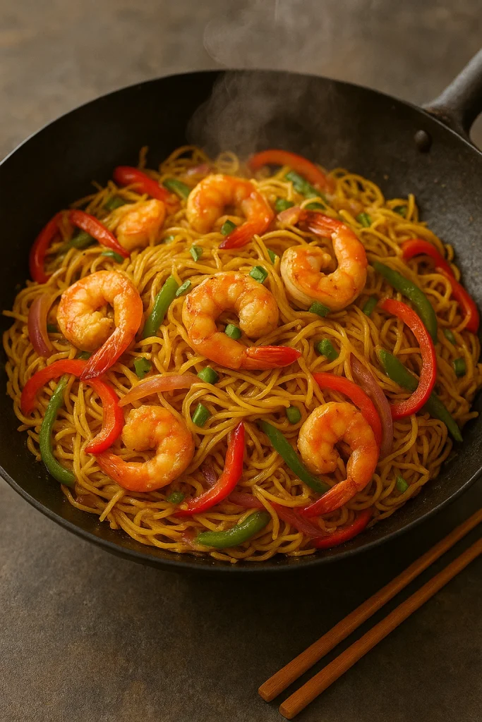  Singaporean Quick and Easy Recipes:
Singapore Noodles