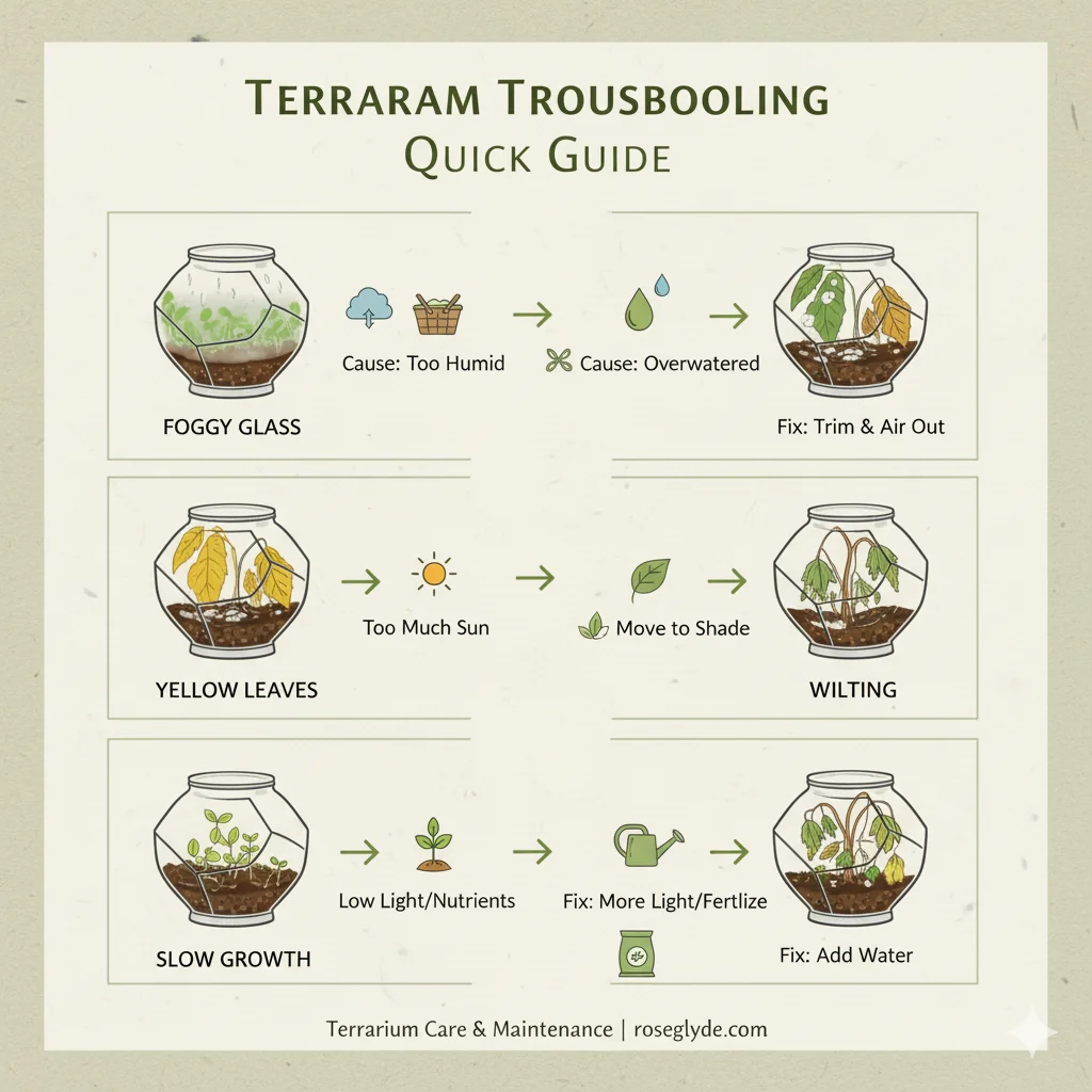 Terrarium Care & Maintenance: Watering, Light & Common Problems Trou