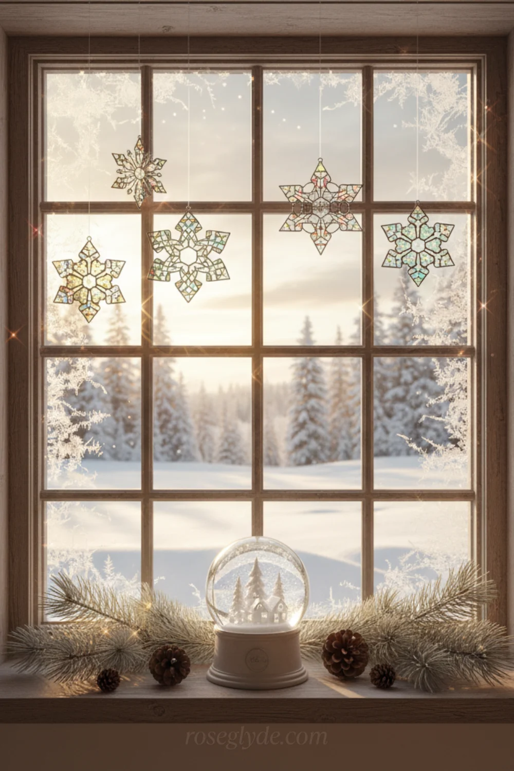Winter Window Décor Ideas: Magical Views from Indoors
