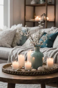 coastal coffee table decor