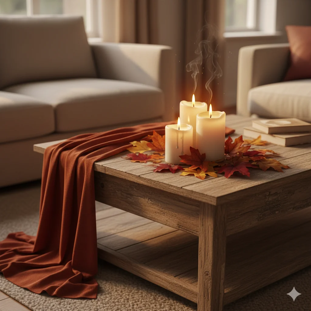 Autumn Coffee Table Styling