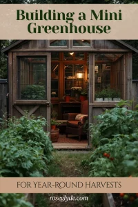 Building a Mini Greenhouse for Year-Round Harvests