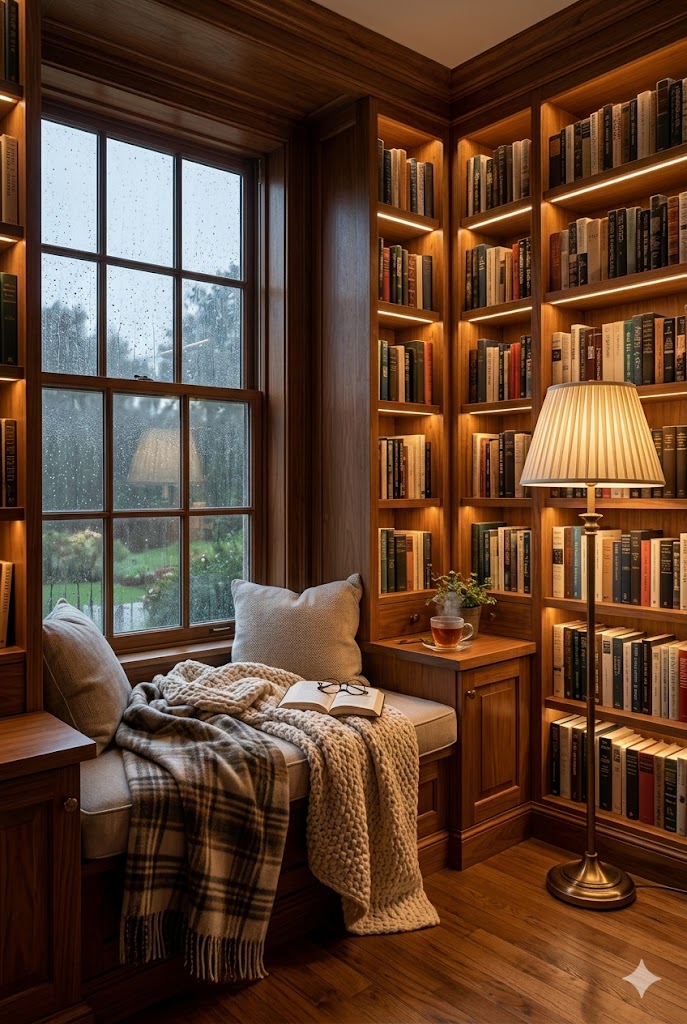 Perfect Lighting for Reading Rooms and Home Libraries