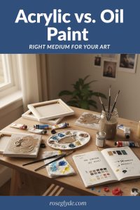 Acrylic vs. Oil Paint for Beginners Choosing the Right Medium for Art