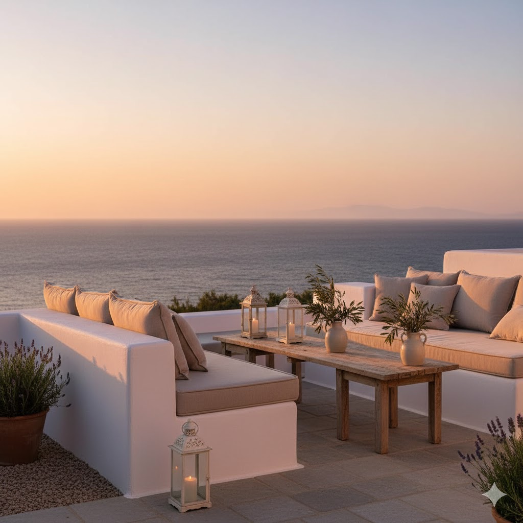 Mykonos Coastal Garden seating furniture