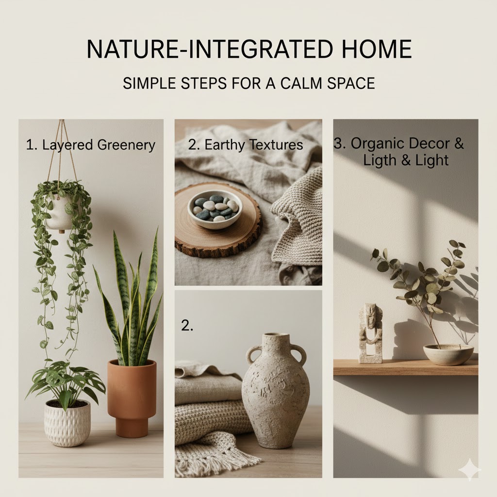 steps to create a nature-integrated home