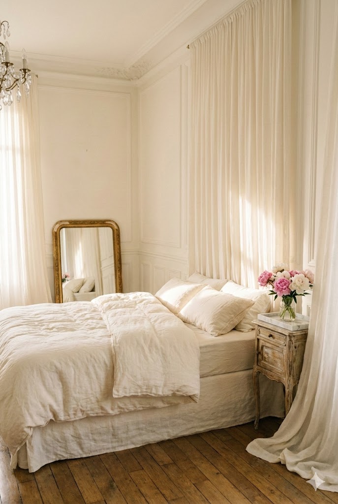 Parisian Chic Bedroom Décor