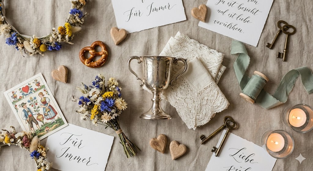 German-American Cultural Wedding Bridal Customs & Symbolic Traditions