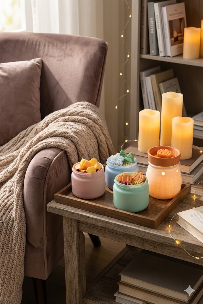 How to Use flameless Candles and Wax Melts to Refresh Your Home