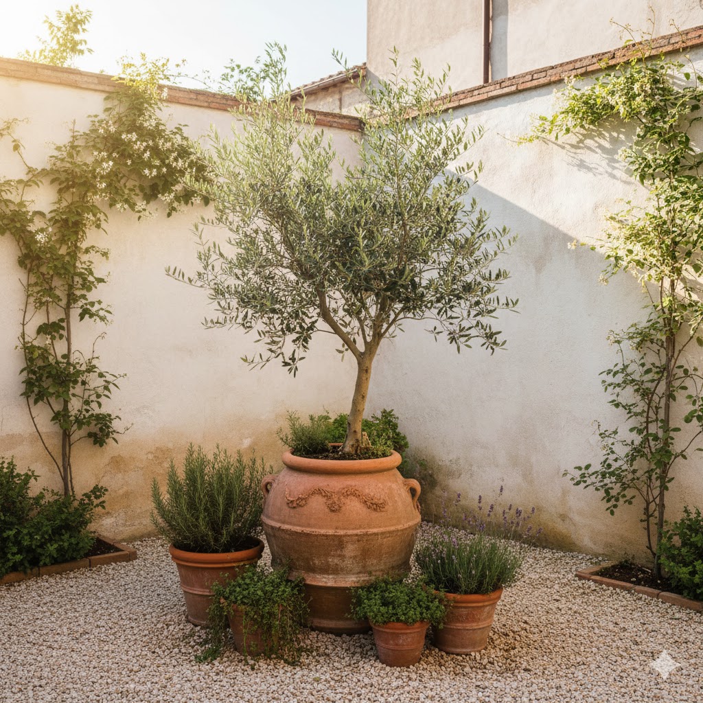  Italian countryside Tuscan Garden
