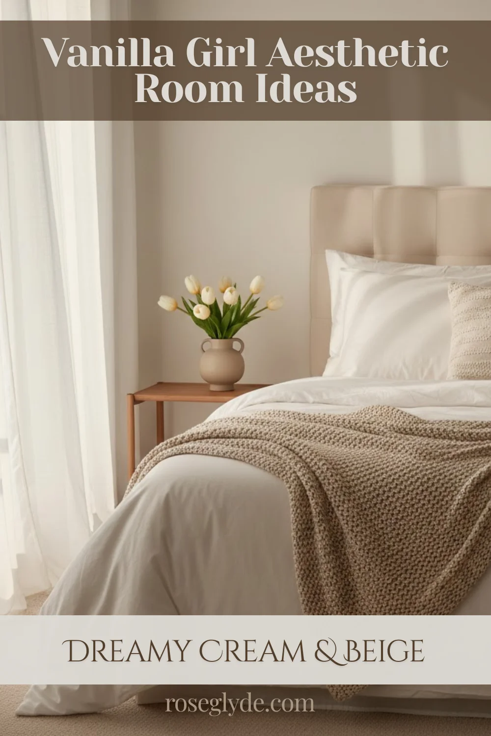 Vanilla Girl Aesthetic Room Ideas