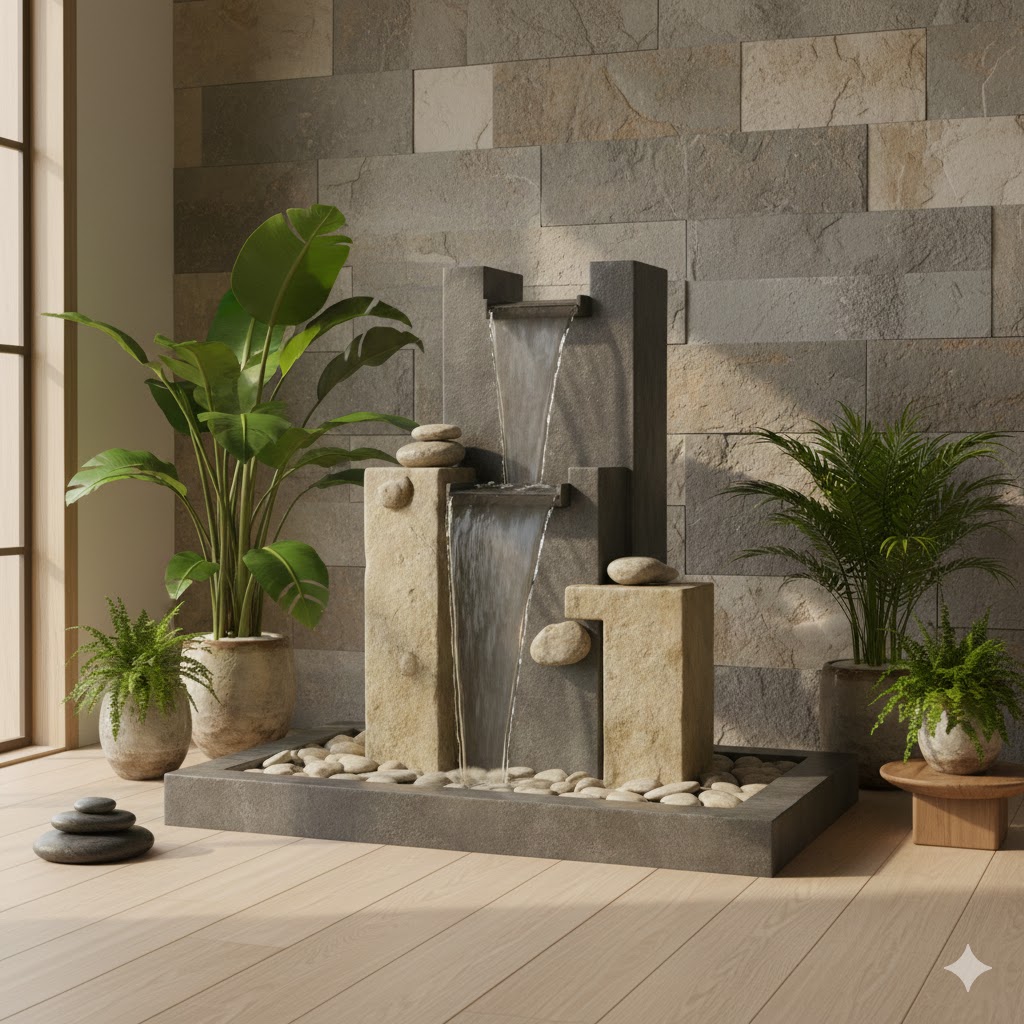 Water Elements & Calm Design Zen-inspired interior