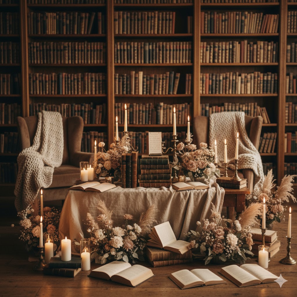 Book-Inspired Weddings decor 