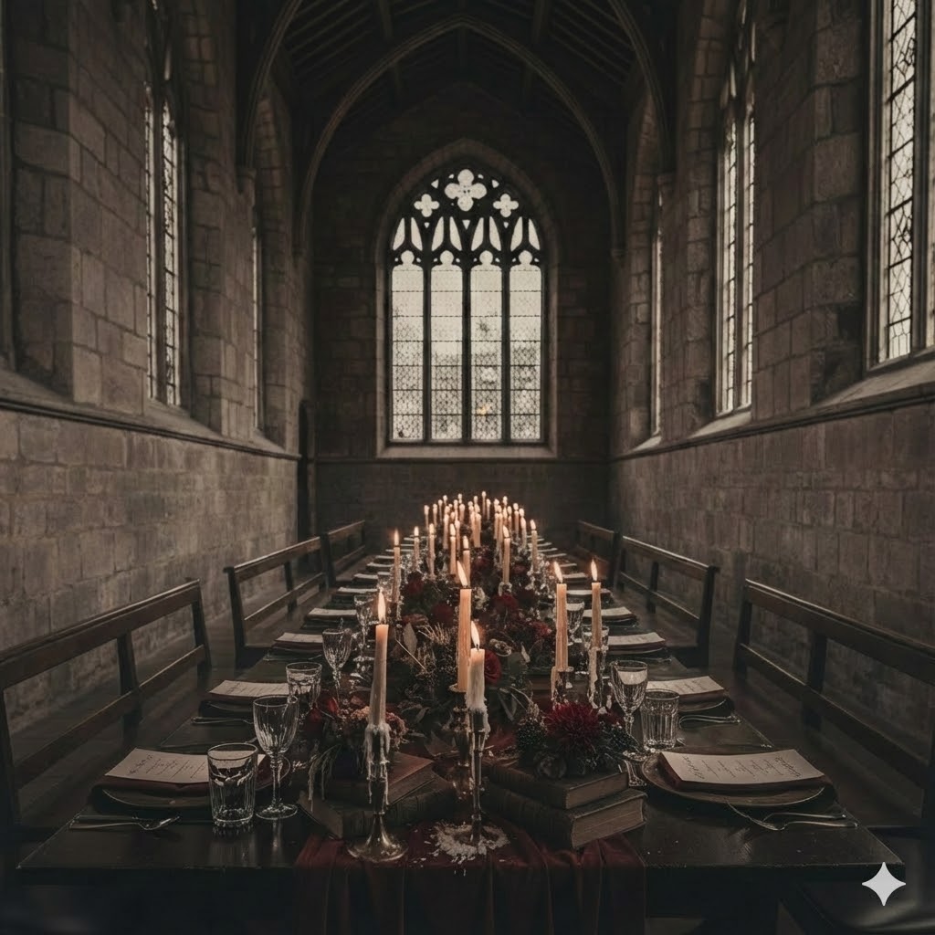 Dark Academia Wedding Inspiration