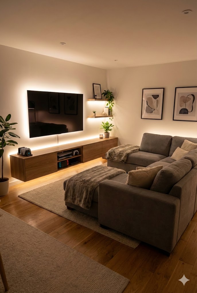 Gaming-Friendly Living Rooms
