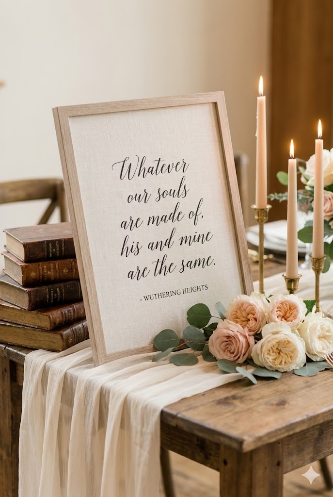 Book-inspired Literary Wedding Themes