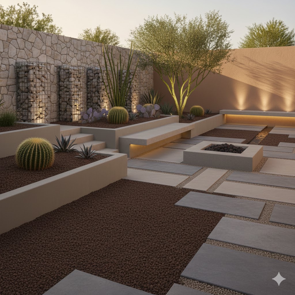 Minimalist Desert-Modern Garden