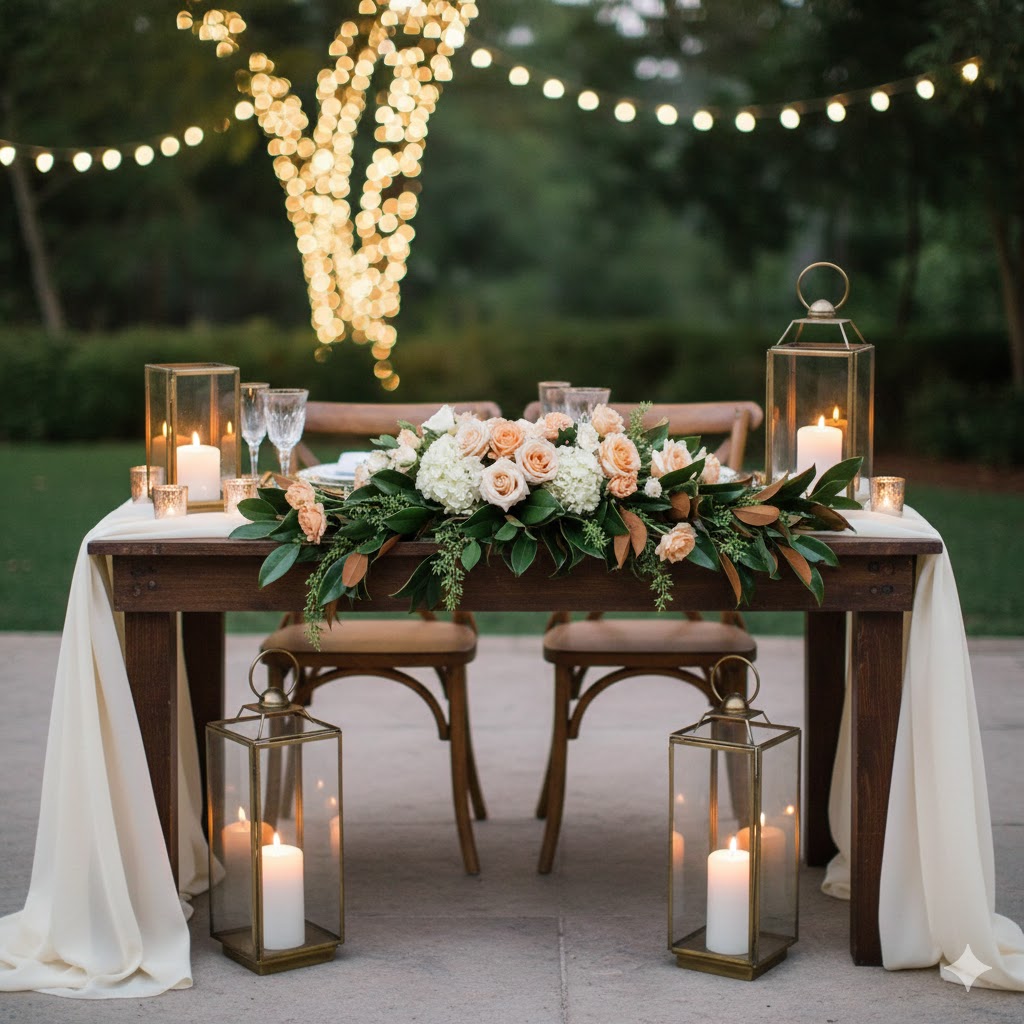 Southern-Inspired Sweetheart Table