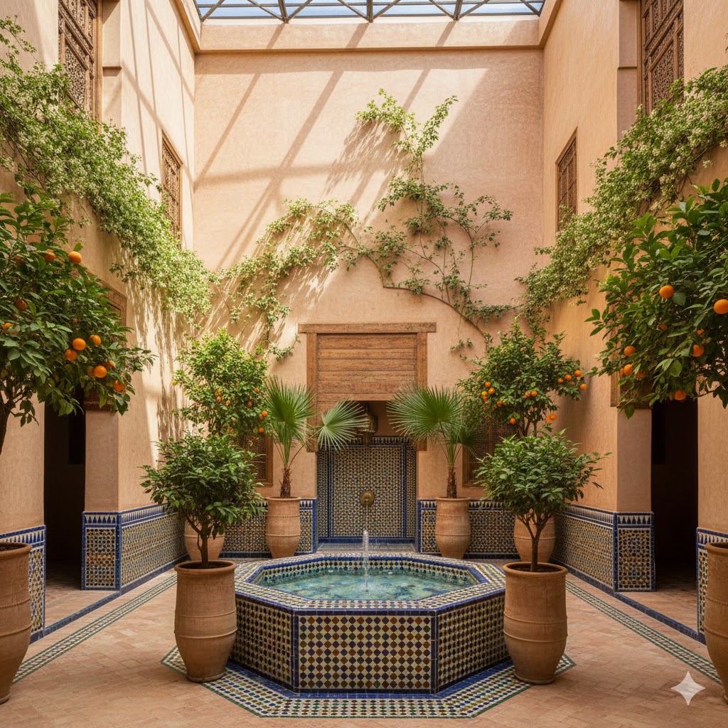 Moroccan Garden Design