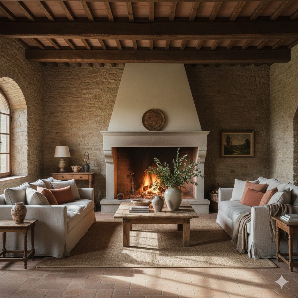 Tuscan Living Room Ideas