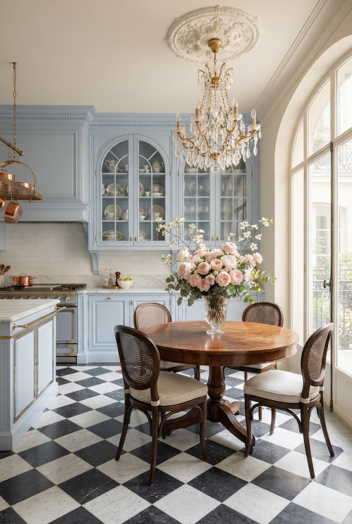 Dusty Blue Kitchen Décor Ideas