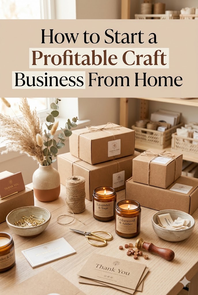 Proftable Craft Business from home