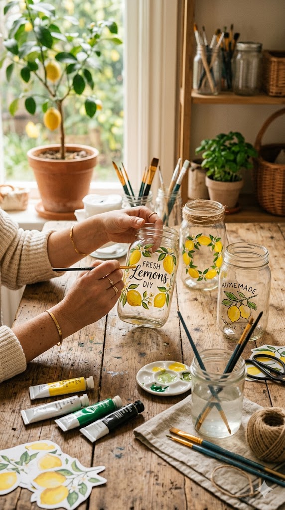 DIY Lemon Décor Ideas