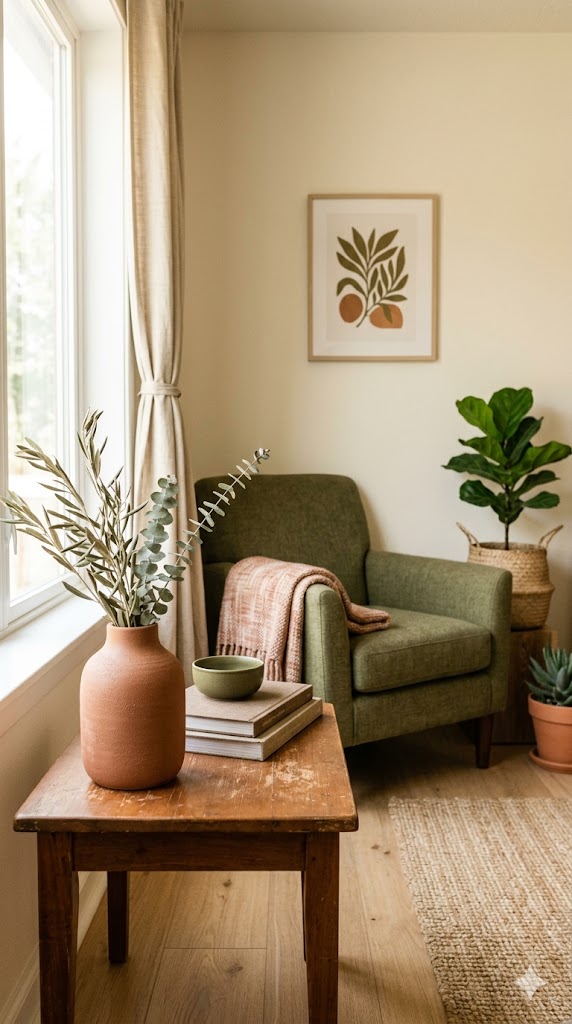 Earthy Neutral Home Idea