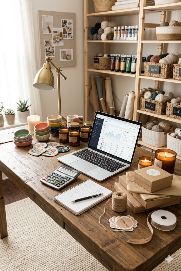 small business workspace