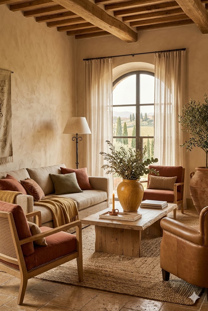 Tuscan Style Home Décor with Italian Countryside Charm