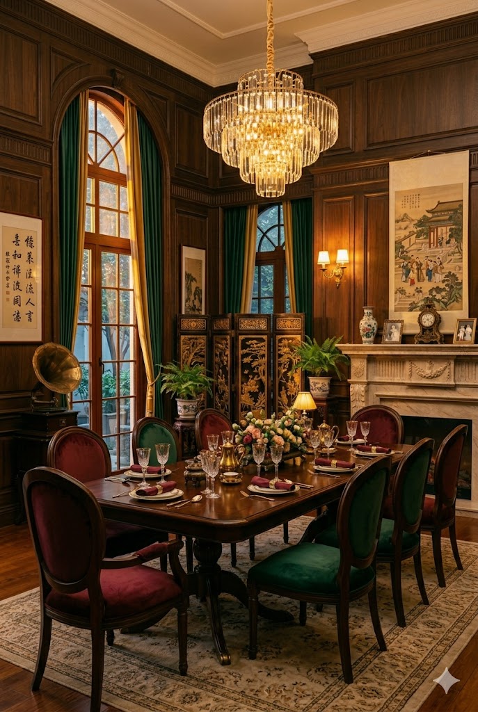 Republican-era Shanghai Dining Room