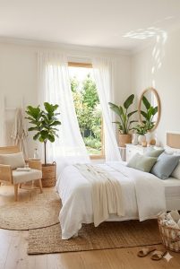 Summer Bedroom Ideas That Feel Cool, Calm & Cozy