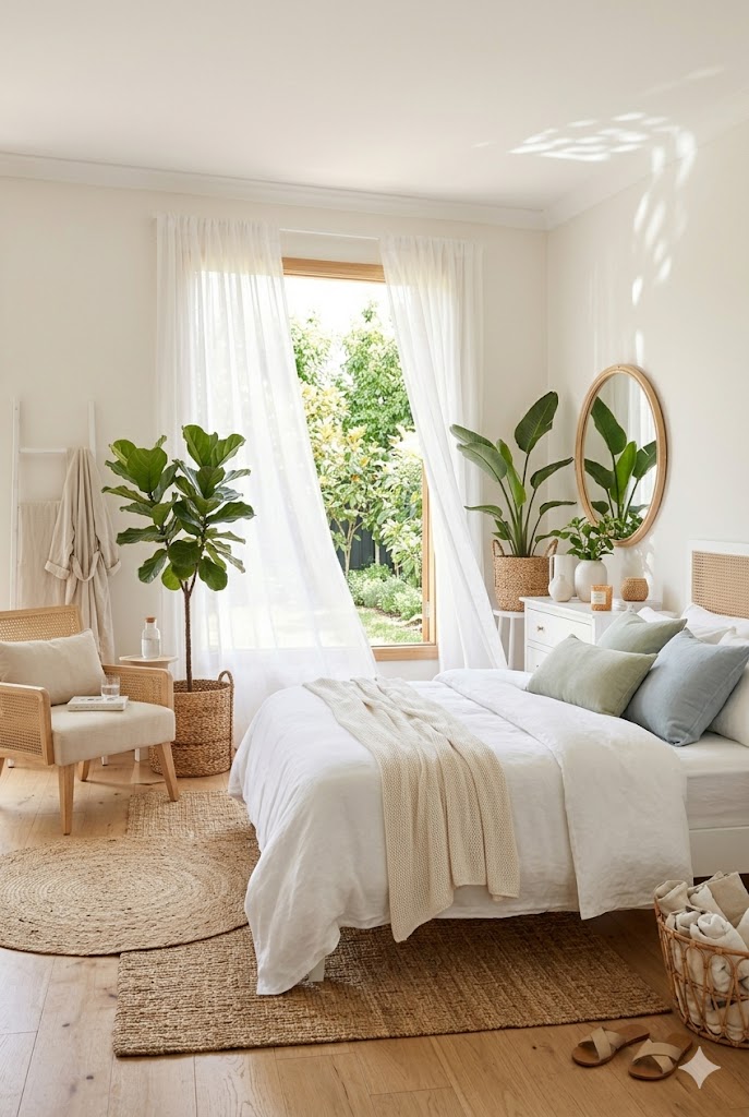 Cool & Cozy Summer Bedroom