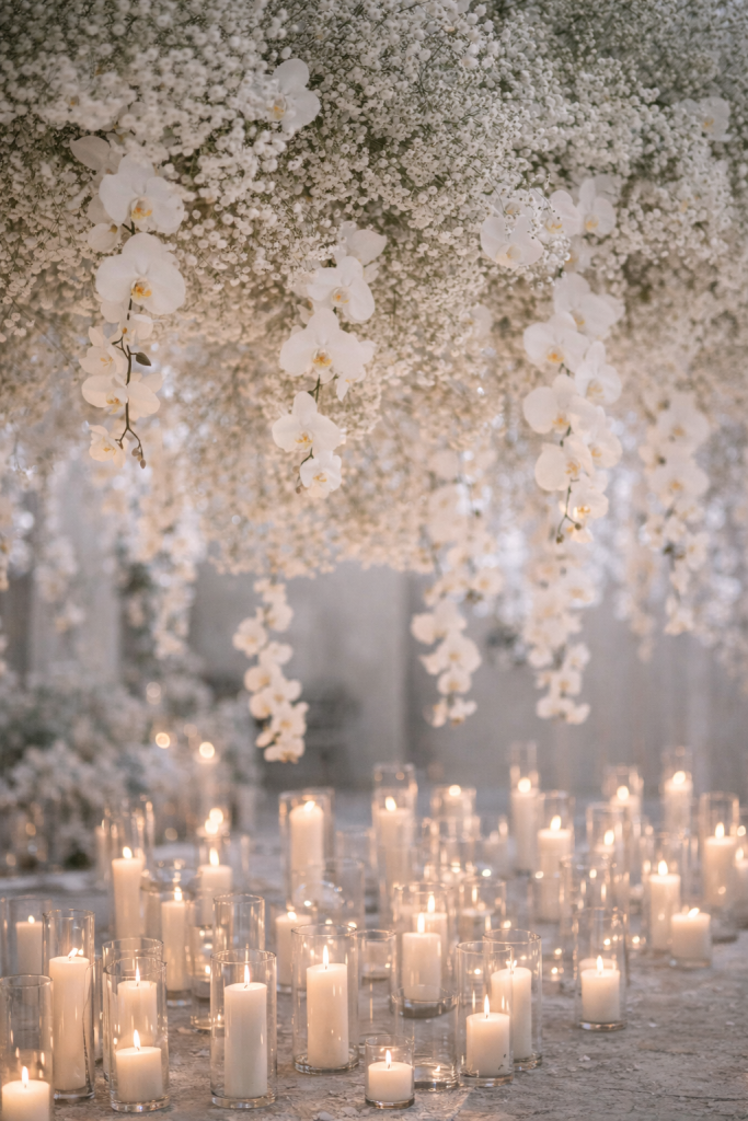 Modern Fairytale Wedding Floating Floral Fairytale Aesthetic