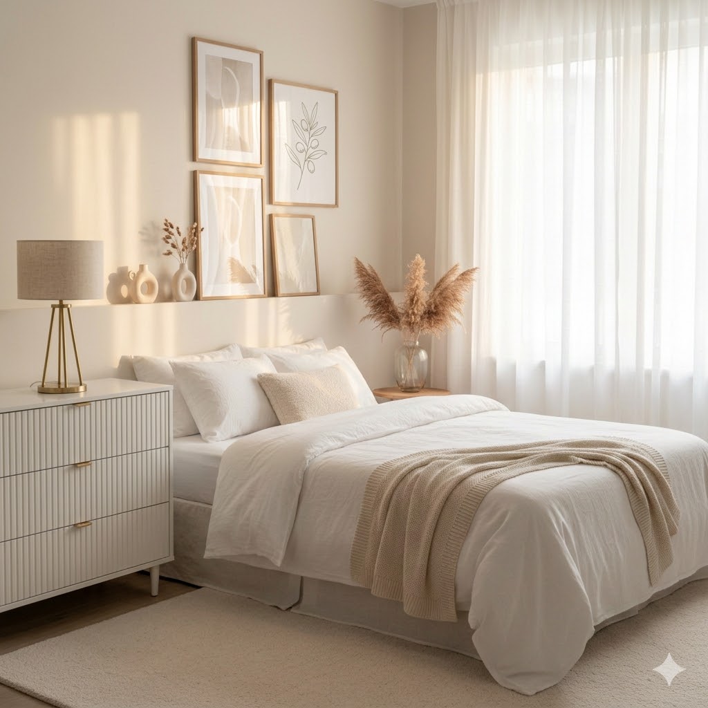 Vanilla Girl Aesthetic Bedroom